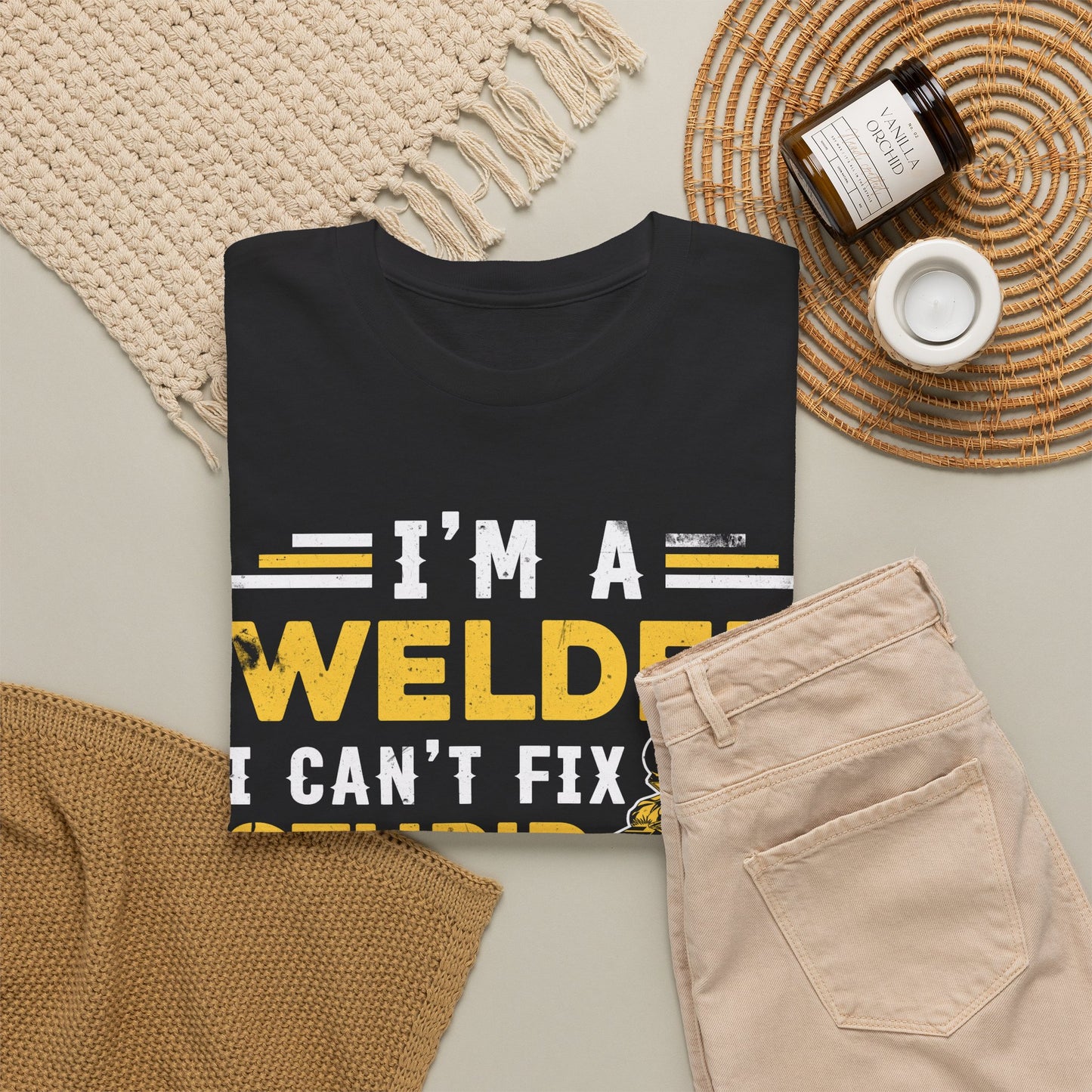 Welder T‑Shirt "I’m a Welder I Can’t Fix Stupid" – Funny Welding Gift Tee